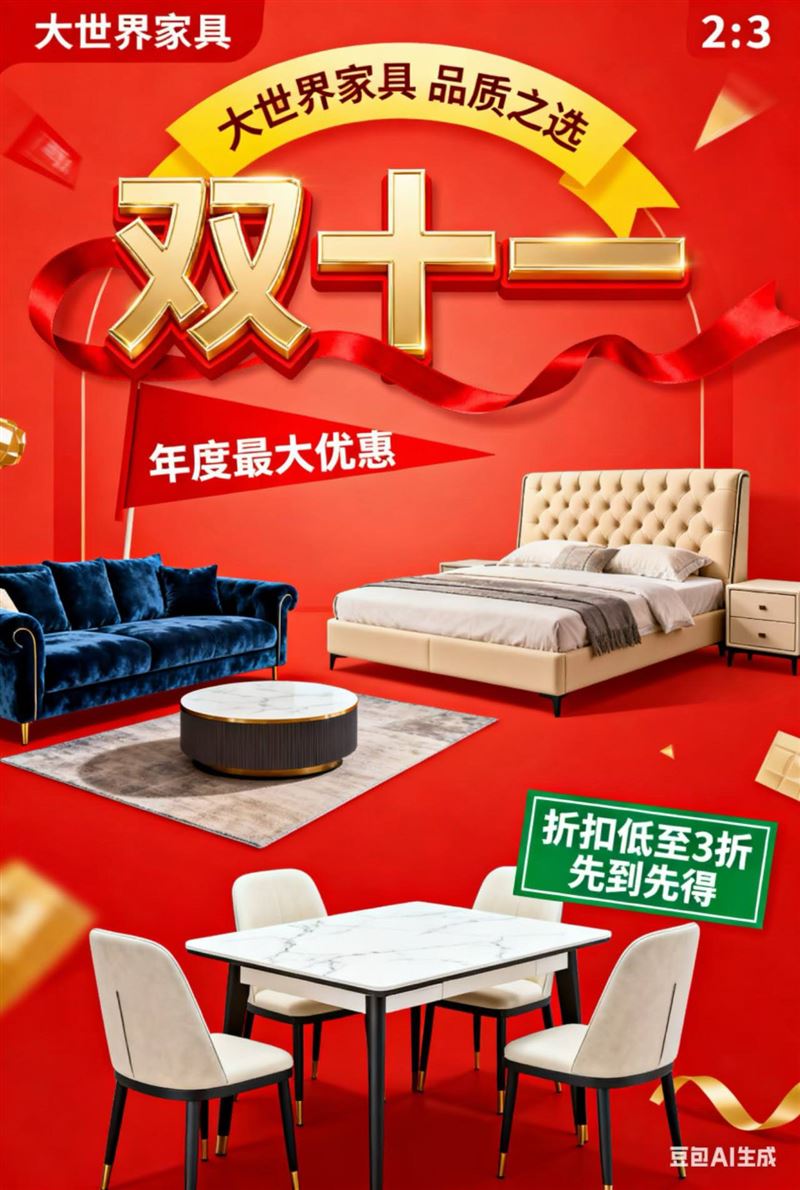 勃利大世界家具店面升级,清仓狂甩