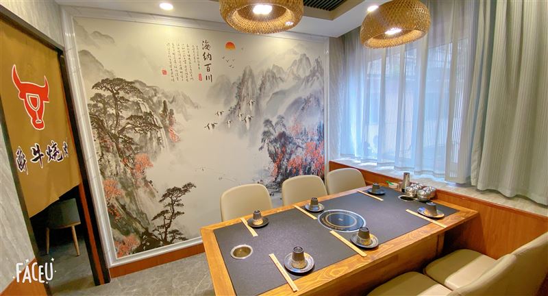 精品烧烤店外兑